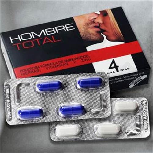 Pastilla potenciadora sexual masculina HOMBRE TOTAL